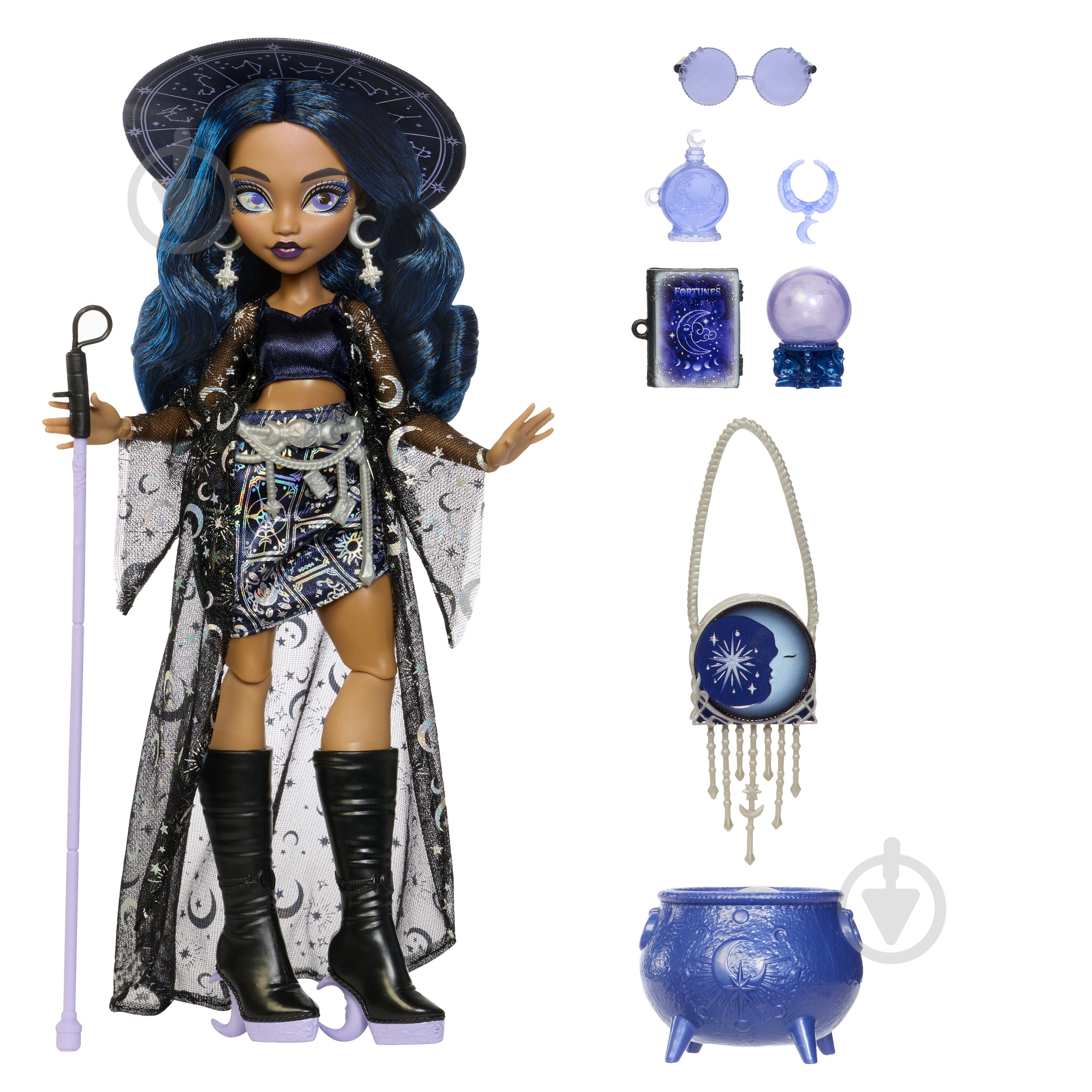 Кукла Monster High Клэр Moonspell Magic Ведьма-провидица JMB89 - фото 2