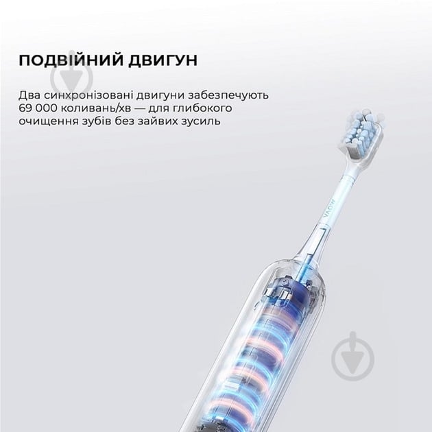 Электрическая зубная щетка MOVA Fresh Pro Sliver (ATB15A-SIL) - фото 7 Электрическая зубная щетка MOVA Fresh Pro Sliver (ATB15A-SIL) - фото 7