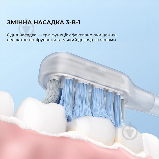 Электрическая зубная щетка MOVA Fresh Pro Sliver (ATB15A-SIL) - фото 10 Электрическая зубная щетка MOVA Fresh Pro Sliver (ATB15A-SIL) - фото 10