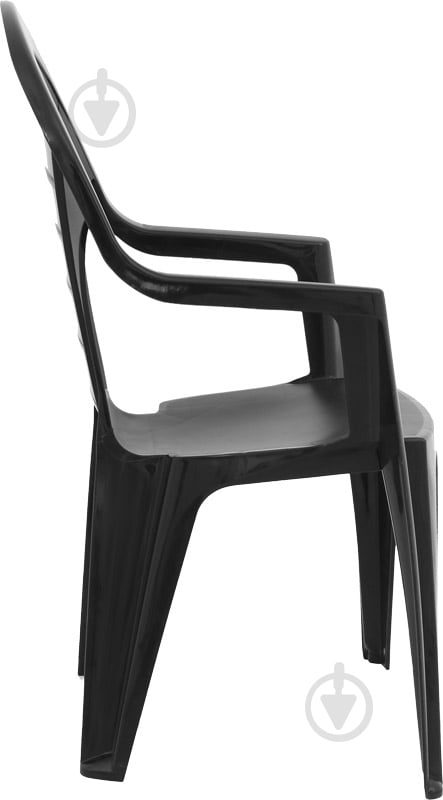 Стілець пластиковий Keter Bonaire 218093 93x56x57 см антрацит - фото 3