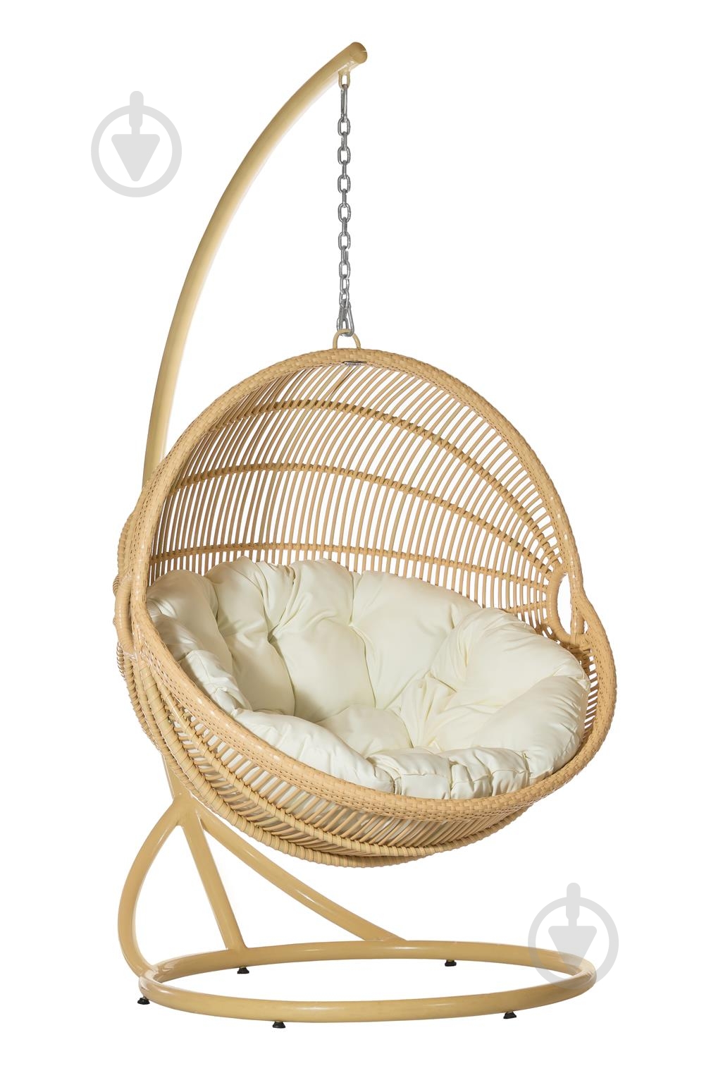 Крісло-кокон TERICO Маро бежевий - фото 5