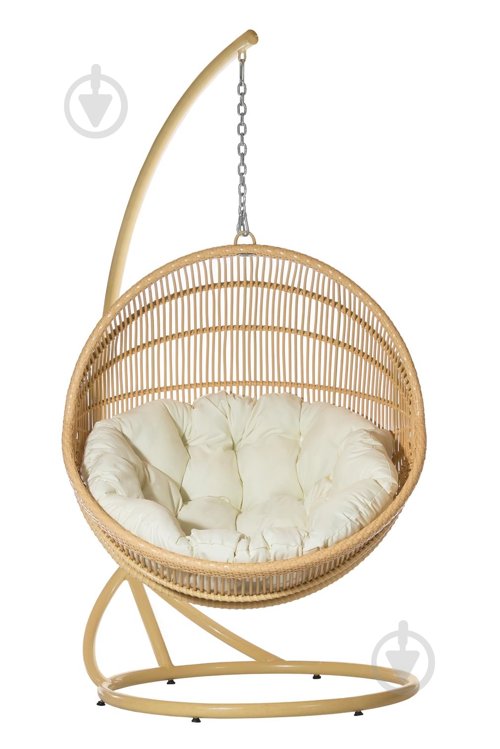 Крісло-кокон TERICO Маро бежевий - фото 1