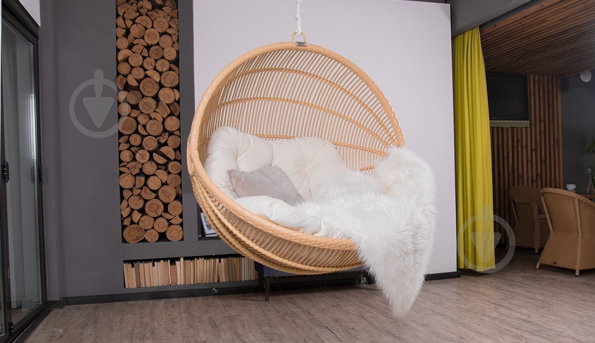 Крісло-кокон TERICO Маро бежевий - фото 2