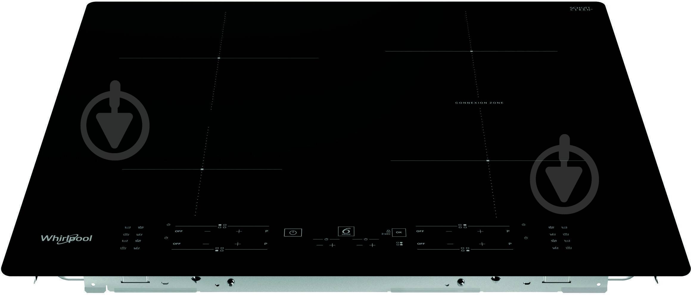 Варильна поверхня індукційна Whirlpool WB B8360 NE - фото 3