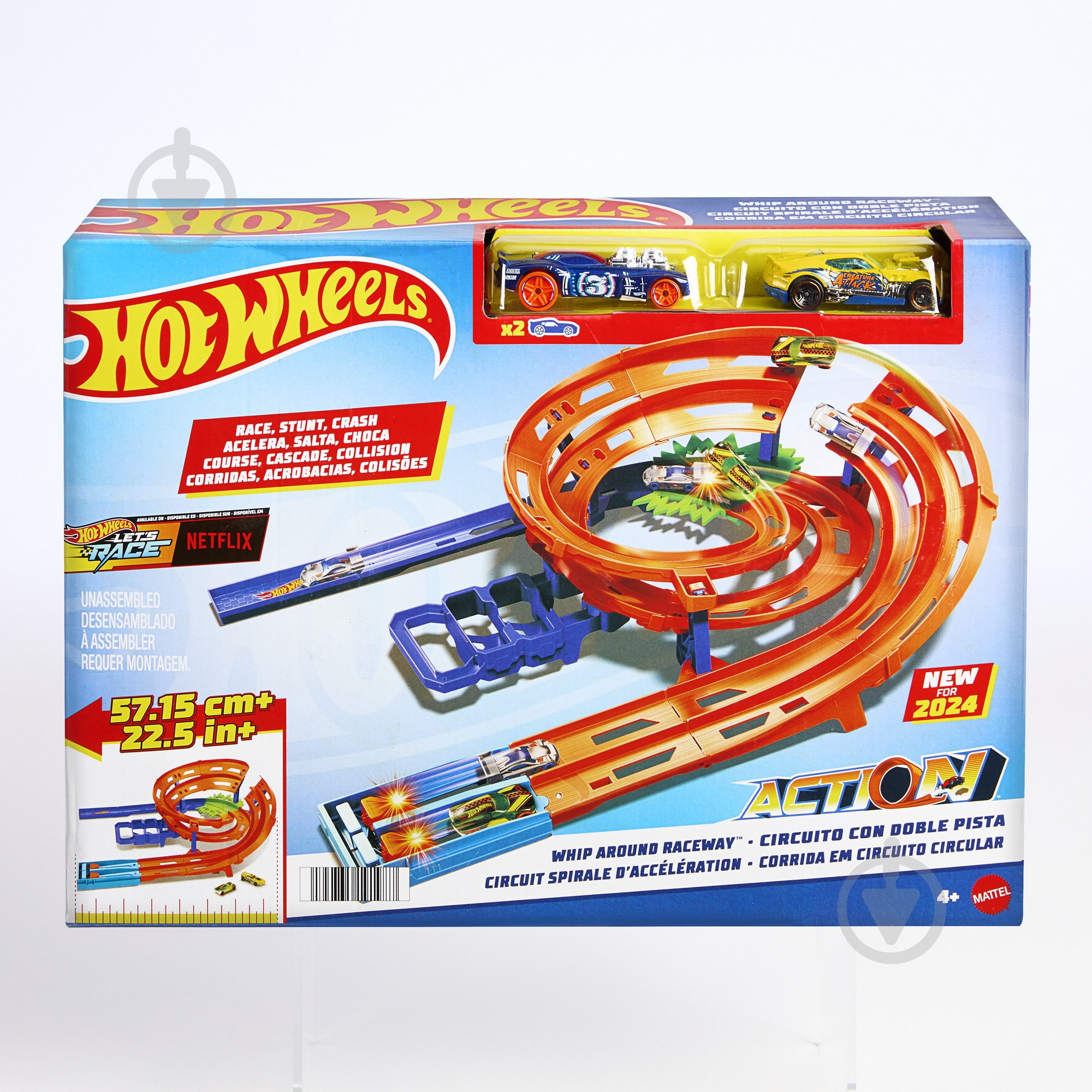 Трек Hot Wheels «Крутая петля» 1:64 HTK17 - фото 6