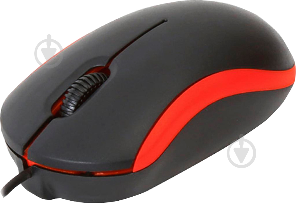 Миша Omega OM-07 3D (OM07VR) red - фото 1