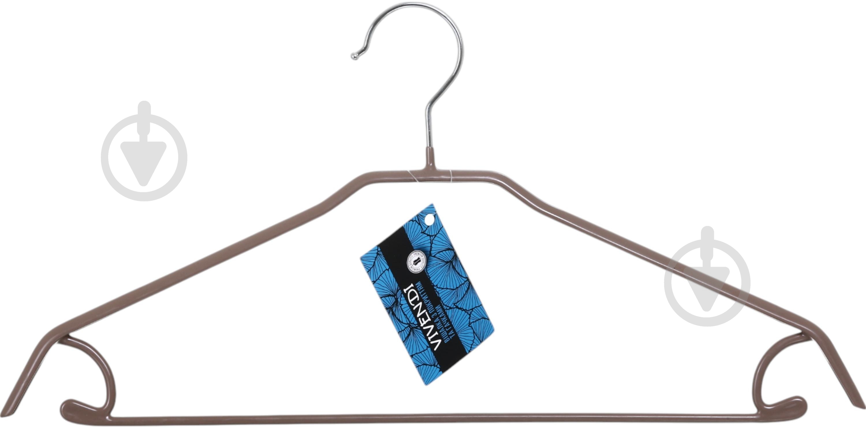 Плічка з гачками для спідниць, костюмів та сорочок Vivendi - фото 1