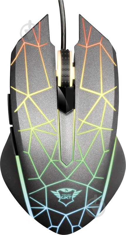 Мышь Trust Heron GXT 170 RGB Mouse black (21813) - фото 1