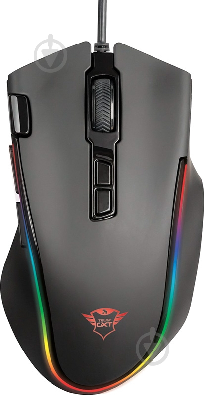 Мышь Trust Laban GXT188 RGB Mouse black (21789) - фото 1