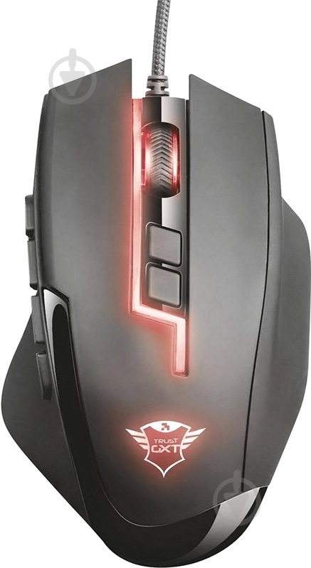 Мышь Trust Sikanda GXT 164 MMO Mouse black (21726) - фото 1 Мышь Trust Sikanda GXT 164 MMO Mouse black (21726) - фото 1