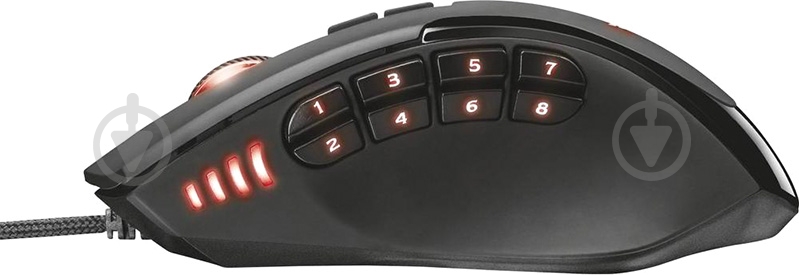 Мышь Trust Sikanda GXT 164 MMO Mouse black (21726) - фото 4 Мышь Trust Sikanda GXT 164 MMO Mouse black (21726) - фото 4