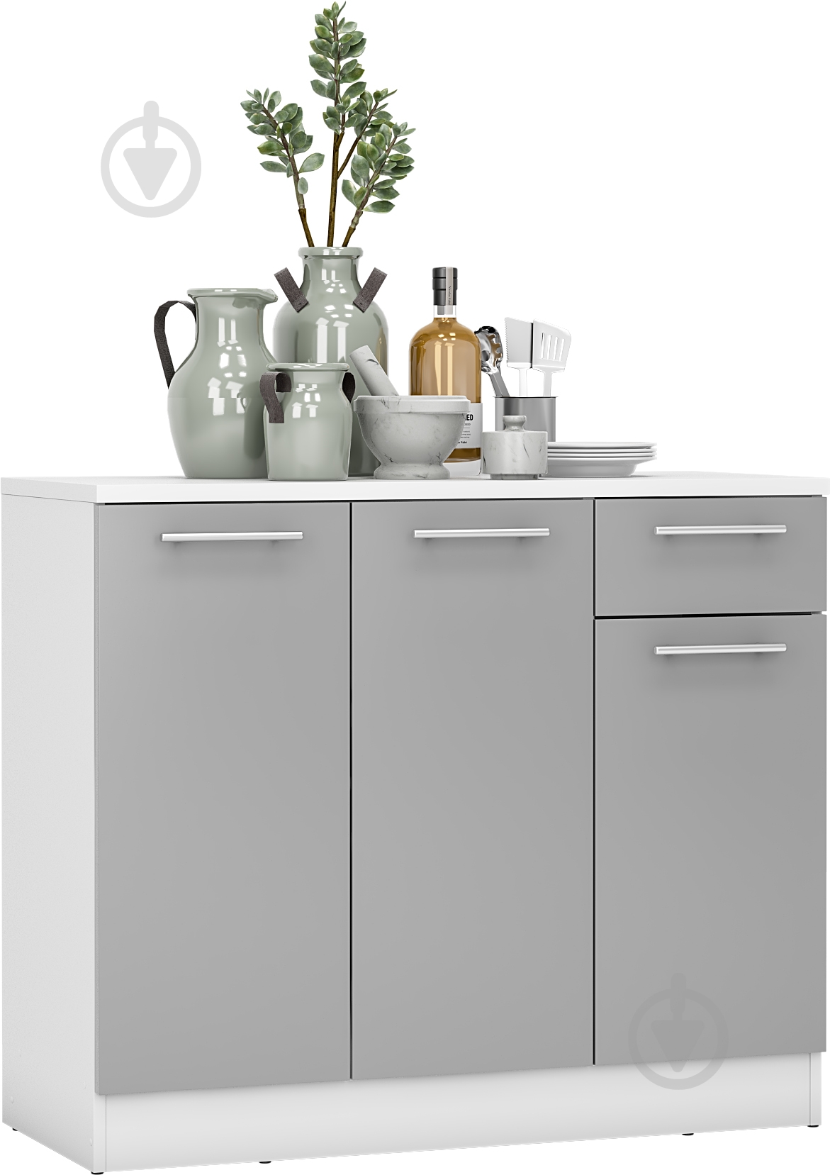 Буфет Грейд Палмер Низ 850х1000х430 мм белый (Буфет Палмер НИЗ) - фото 1