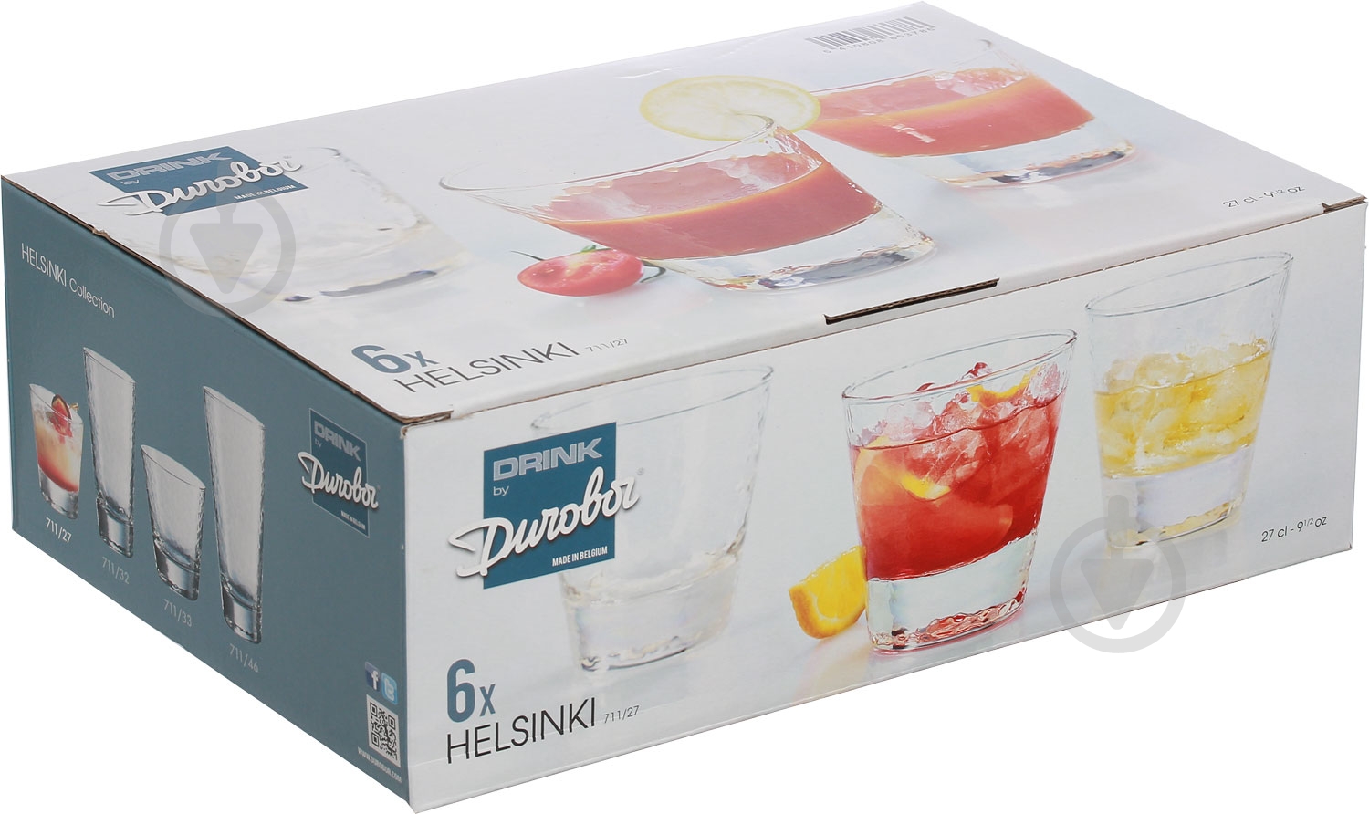 Набор стаканов Durobor Helsinki 270 мл 6 шт. - фото 2 Набор стаканов Durobor Helsinki 270 мл 6 шт. - фото 2