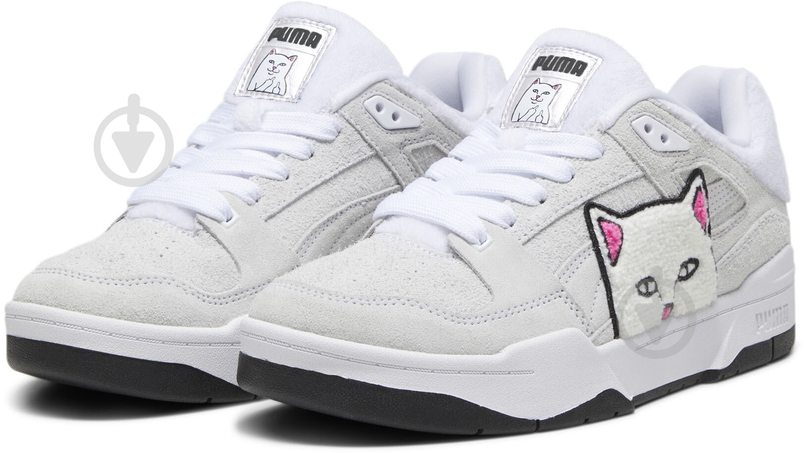 Кросівки чоловічі демісезонні Puma SLIPSTREAM RIPNDIP 39353801 р.45 білі - фото 3