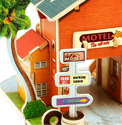 Конструктор Robotime Автомастерская F136 - фото 4 Конструктор Robotime Автомастерская F136 - фото 4