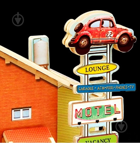 Конструктор Robotime Автомастерская F136 - фото 6 Конструктор Robotime Автомастерская F136 - фото 6