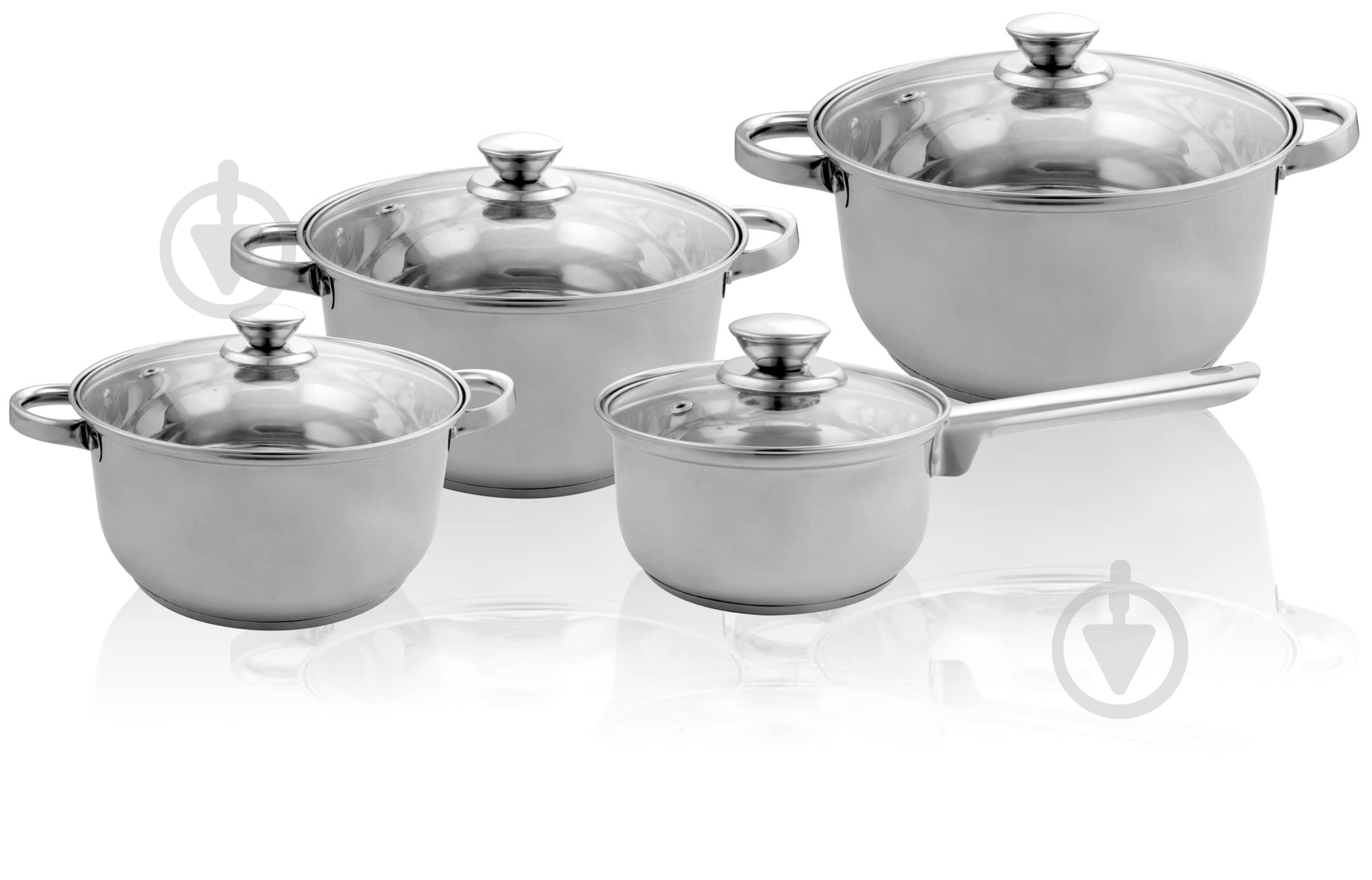 Набір каструль Florina RONDA KPL 8 пр. - фото 1