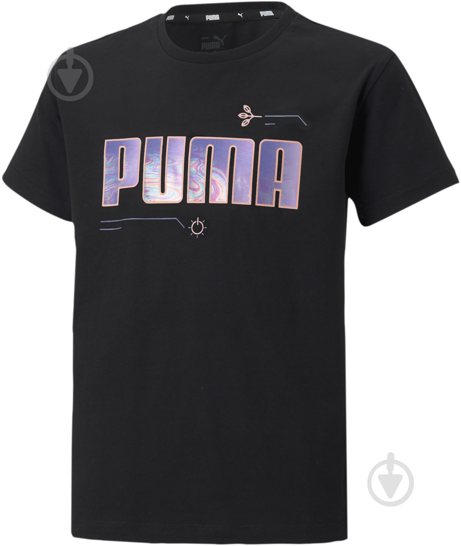 Футболка Puma Alpha Tee 58617001 черный - фото 1