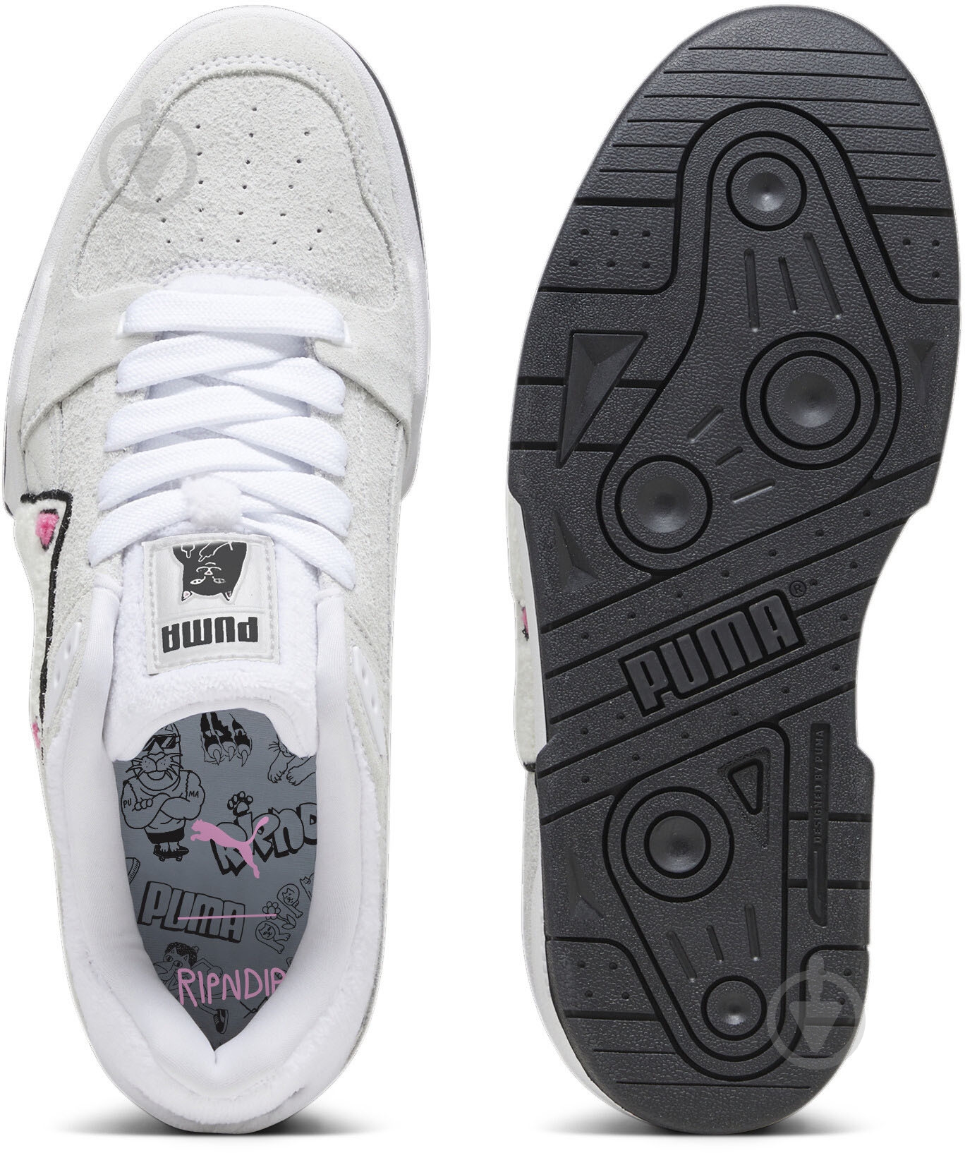 Кроссовки мужские демисезонные Puma SLIPSTREAM RIPNDIP 39353801 р.46 белые - фото 6