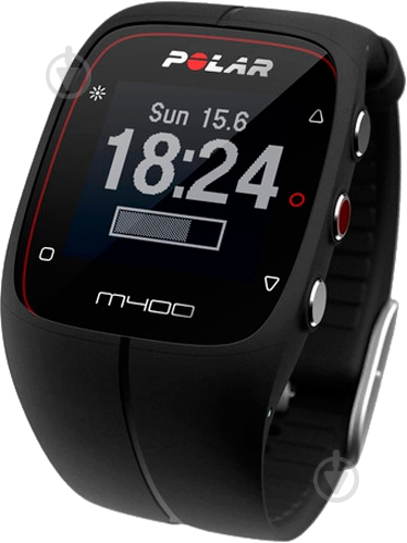 Смарт-часы Polar M400 HR black (90053836) - фото 1 Смарт-часы Polar M400 HR black (90053836) - фото 1