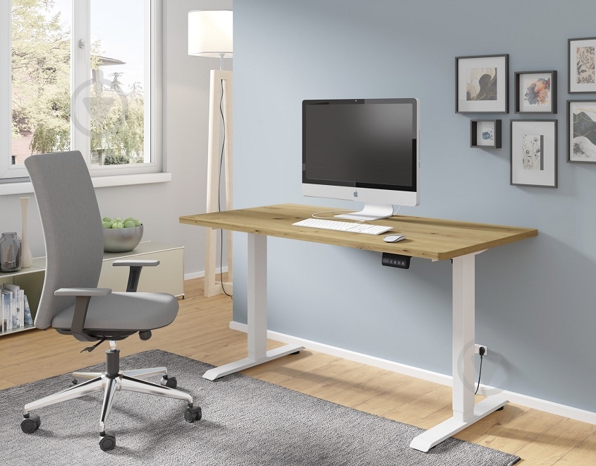 Стіл комп'ютерний BIM Furniture BIMotion 1400х700х730 мм дуб артізан / білий матовий - фото 10 Стіл комп'ютерний BIM Furniture BIMotion 1400х700х730 мм дуб артізан / білий матовий - фото 10