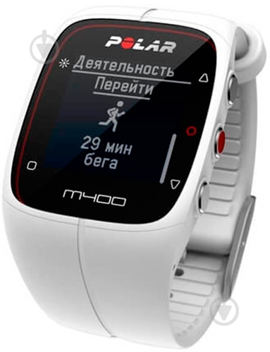 Смарт-часы Polar M400 HR white (90053838) - фото 4 Смарт-часы Polar M400 HR white (90053838) - фото 4