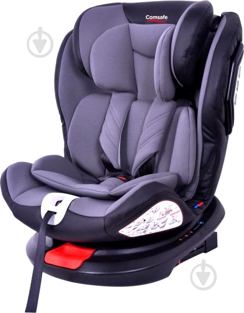 Автокрісло Comsafe Evolution - Grey leather сірий 73652 - фото 1