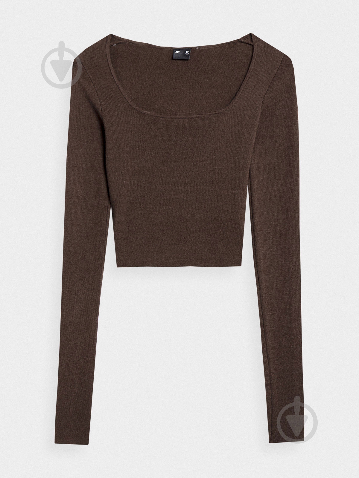 Джемпер 4F LONGSLEEVE F092 4FAW22TLONF092-80S р.S коричневий - фото 1 Джемпер 4F LONGSLEEVE F092 4FAW22TLONF092-80S р.S коричневий - фото 1