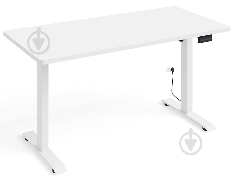 Стіл комп'ютерний BIM Furniture BIMotion 1400х700х730 мм білий матовий - фото 1