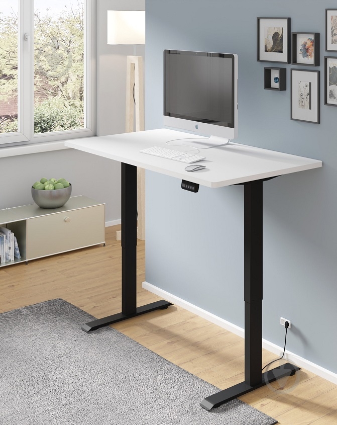 Стіл комп'ютерний BIM Furniture BIMotion 1400х700х730 мм білий матовий / чорний матовий - фото 10 Стіл комп'ютерний BIM Furniture BIMotion 1400х700х730 мм білий матовий / чорний матовий - фото 10