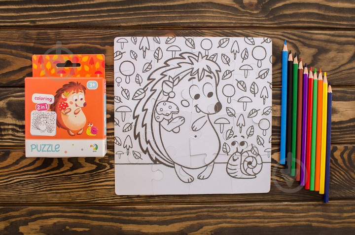 Пазлы DoDo Ежик 2 в 1 300119 - фото 4 Пазлы DoDo Ежик 2 в 1 300119 - фото 4