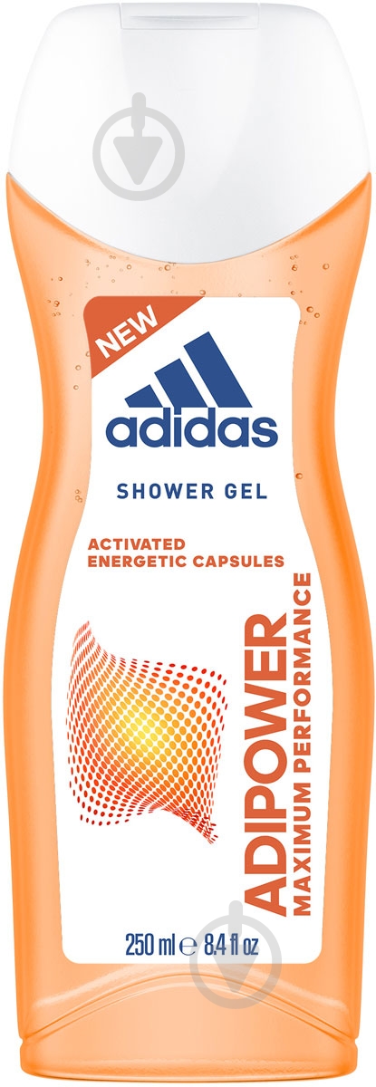Гель для душа Adidas Adipower 250 мл - фото 1