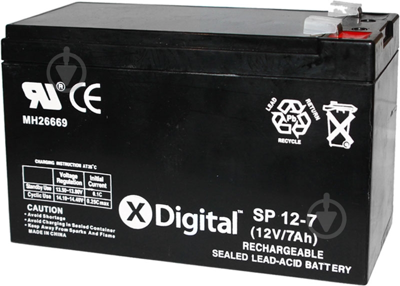 Аккумулятор X-Digital SPb 12-7 SW1270 - фото 2