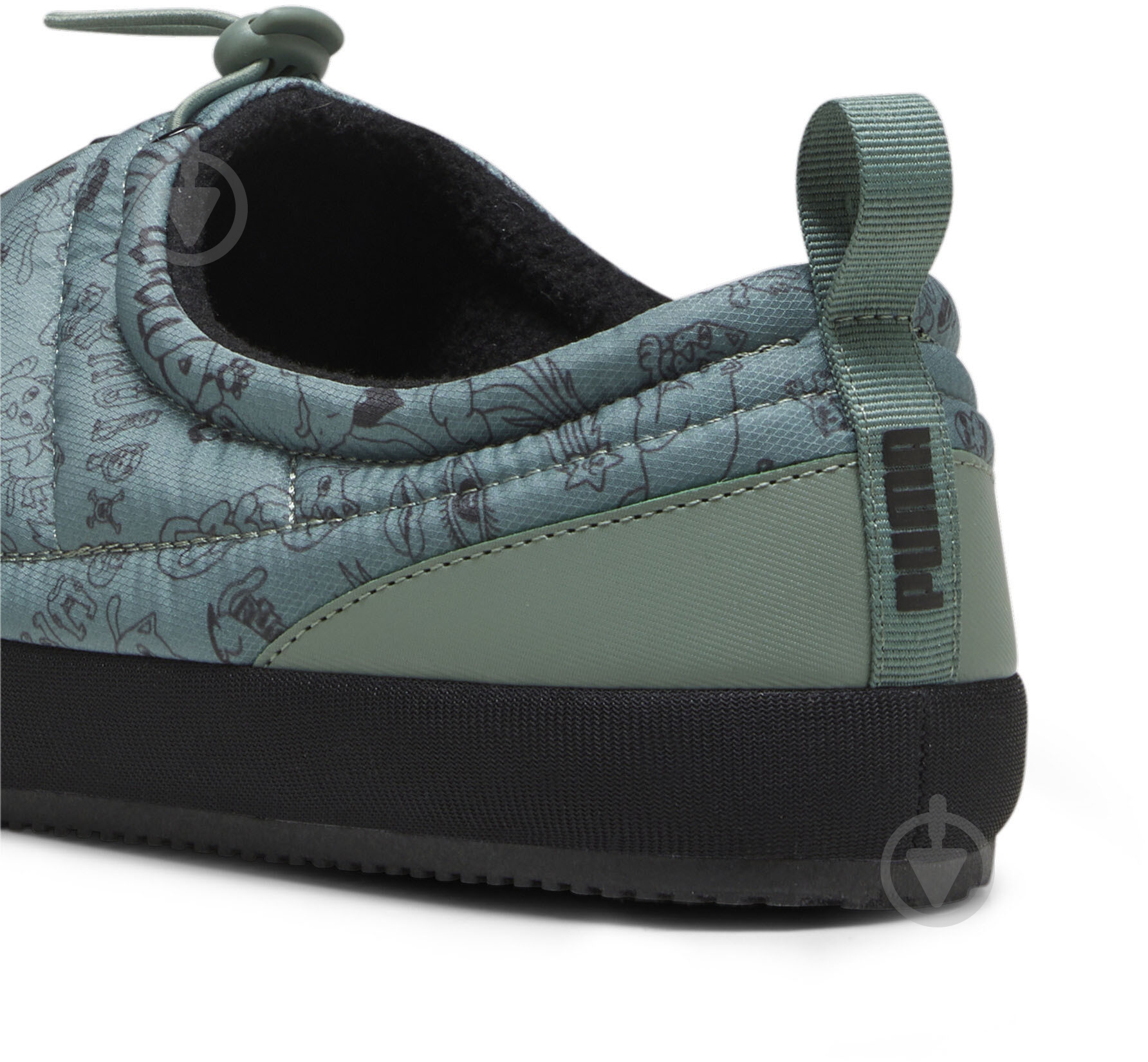 Тапочки Puma TUFF PLUS RIPNDIP 39354001 р.46 зеленый - фото 4