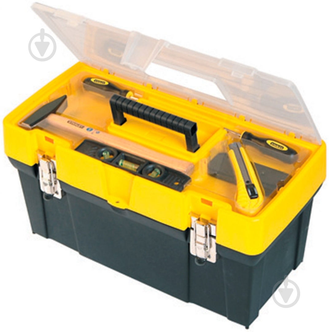 Ящик для ручного инструмента Stanley 19" 1-93-285 - фото 1 Ящик для ручного инструмента Stanley 19" 1-93-285 - фото 1
