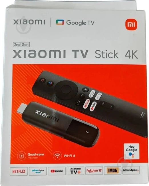 Медиаплеер Xiaomi TV Stick 4K (2nd Gen) - фото 6