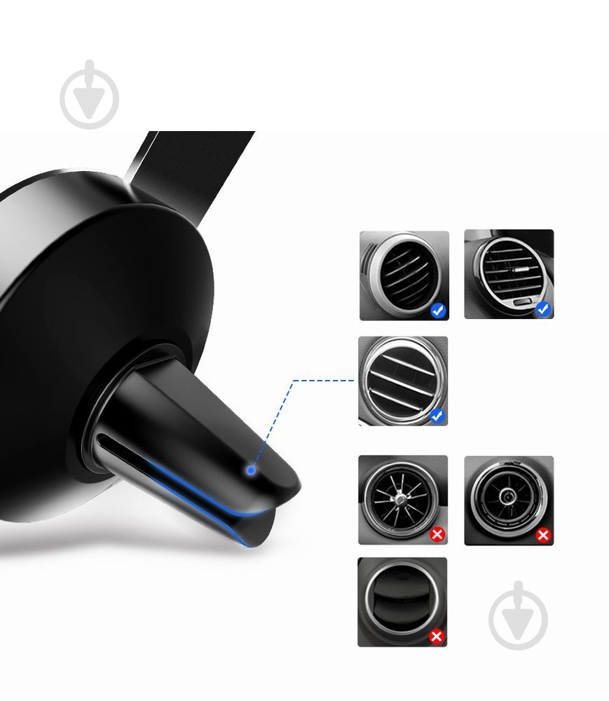 Держатель для смартфона UGREEN 50564 серый - фото 8