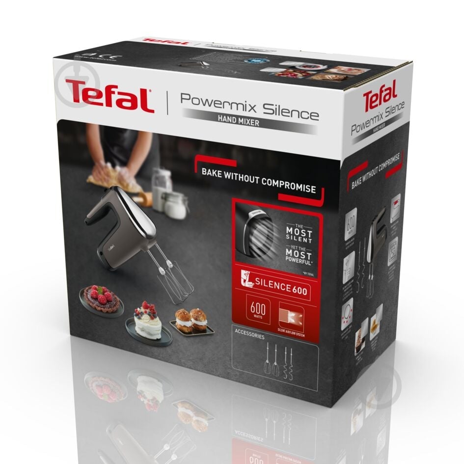 Миксер Tefal POWERMIX SILENCE HT650E38 - фото 17