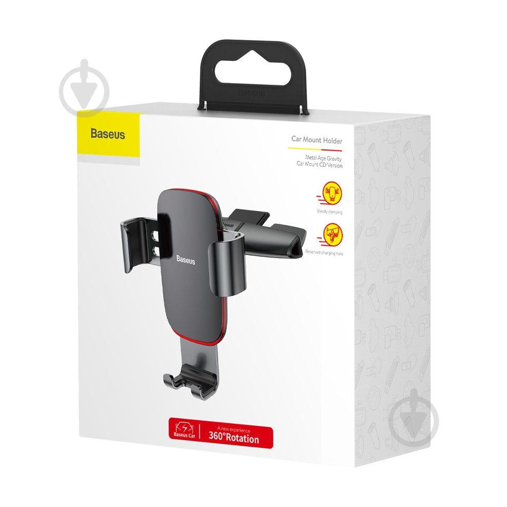Держатель для смартфона BASEUS SUYL-J01 черный - фото 8 Держатель для смартфона BASEUS SUYL-J01 черный - фото 8