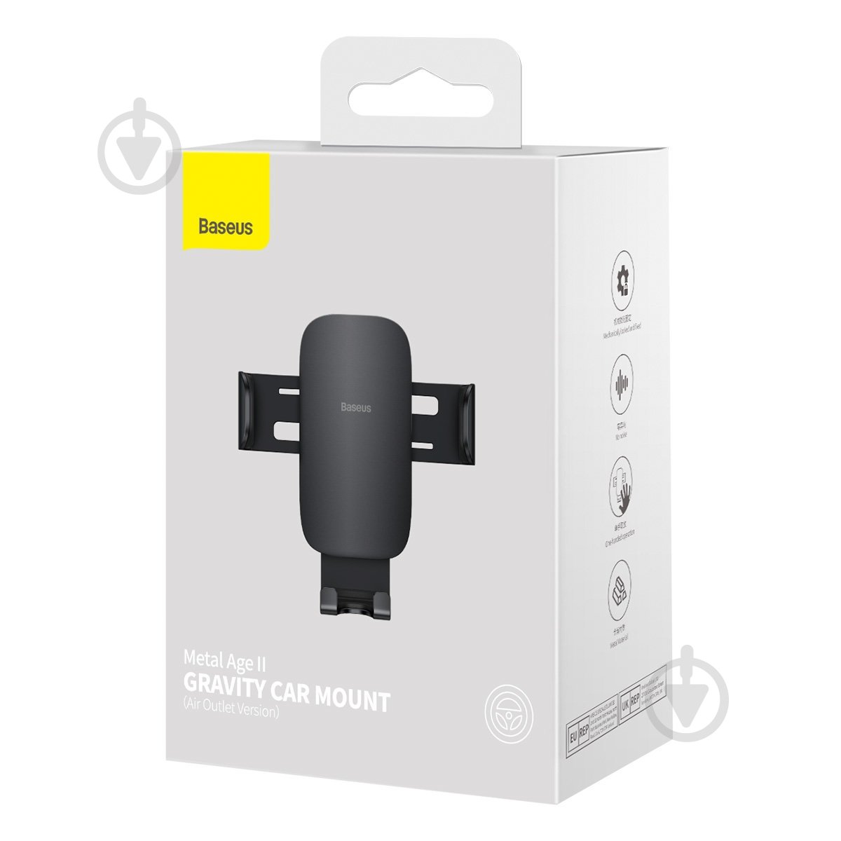 Держатель для смартфона BASEUS SUJS000001 черный - фото 7 Держатель для смартфона BASEUS SUJS000001 черный - фото 7