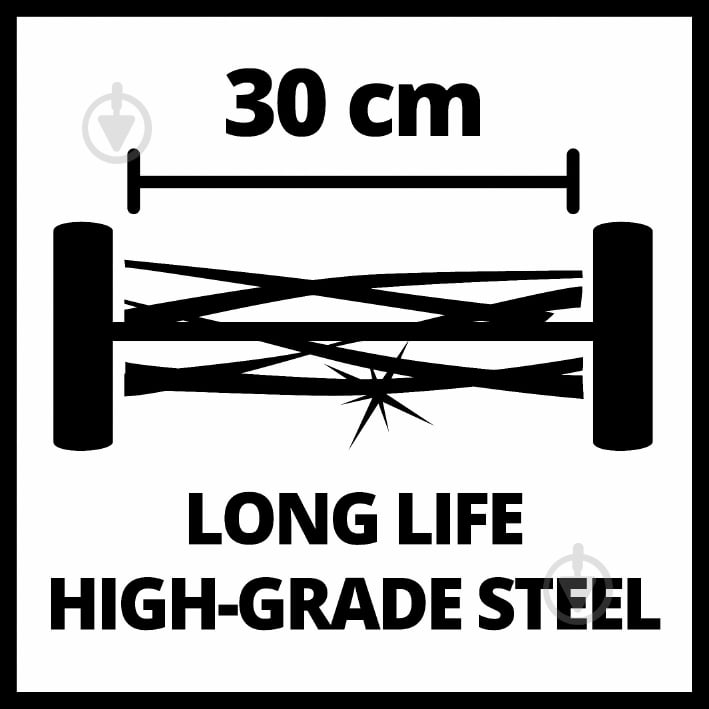 ВИТРИНА! Газонокосилка механическая Einhell GC-HM 300 (3414114) - фото 8