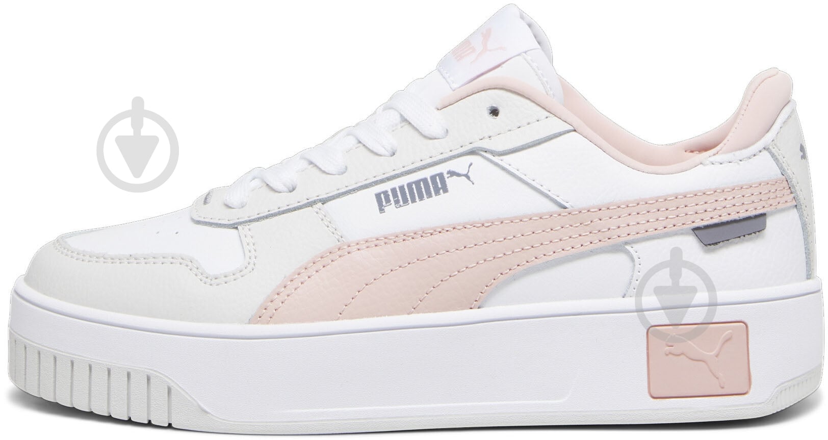 Кроссовки для девочек всесезонные Puma CARINA STREET JR 39384604 р.35,5 белые - фото 1 Кроссовки для девочек всесезонные Puma CARINA STREET JR 39384604 р.35,5 белые - фото 1