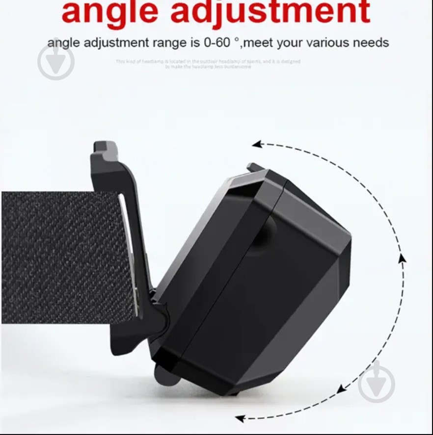 Фонарик на голову SuperFire 340 Lm [019] Black X30 - фото 2