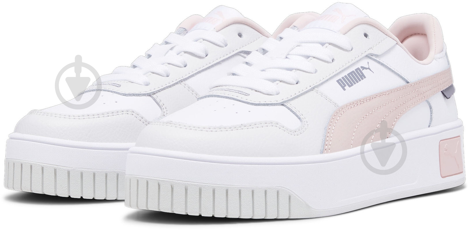 Кроссовки для девочек всесезонные Puma CARINA STREET JR 39384604 р.36 белые - фото 3