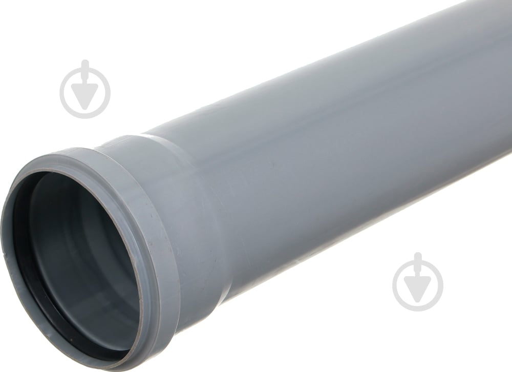 Труба канализационная с раструбом Ostendorf ПП d50х250 мм - фото 1