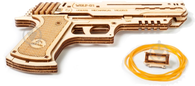 3D-конструктор Ukrainian Gears Пистолет Вольф-01 - фото 7