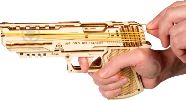 3D-конструктор Ukrainian Gears Пистолет Вольф-01 - фото 8