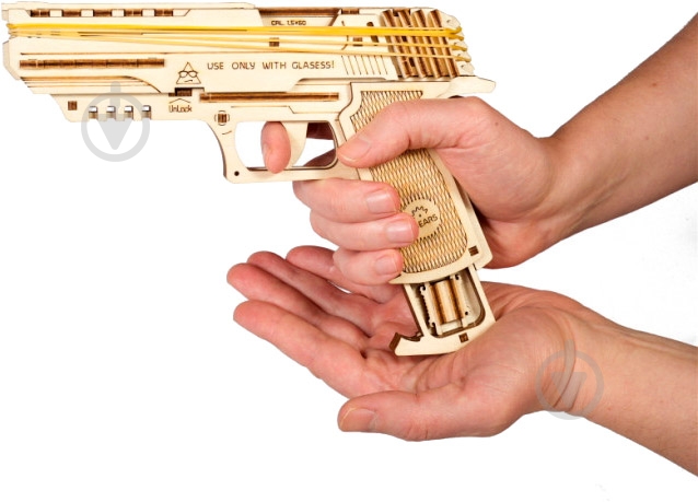 3D-конструктор Ukrainian Gears Пистолет Вольф-01 - фото 9