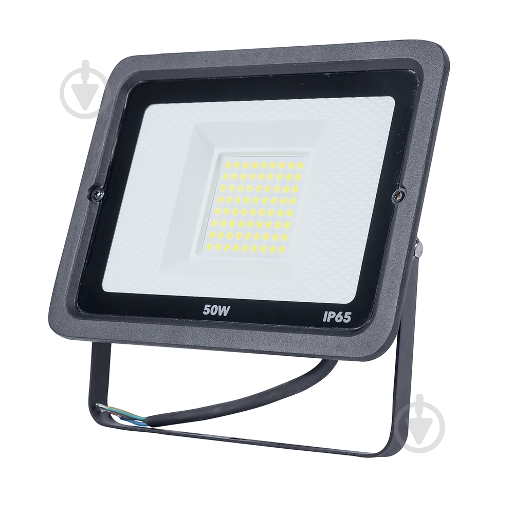 Прожектор світлодіодний CPS 50 Вт IPIP65 чорний CLF-50 - фото 1 Прожектор світлодіодний CPS 50 Вт IPIP65 чорний CLF-50 - фото 1
