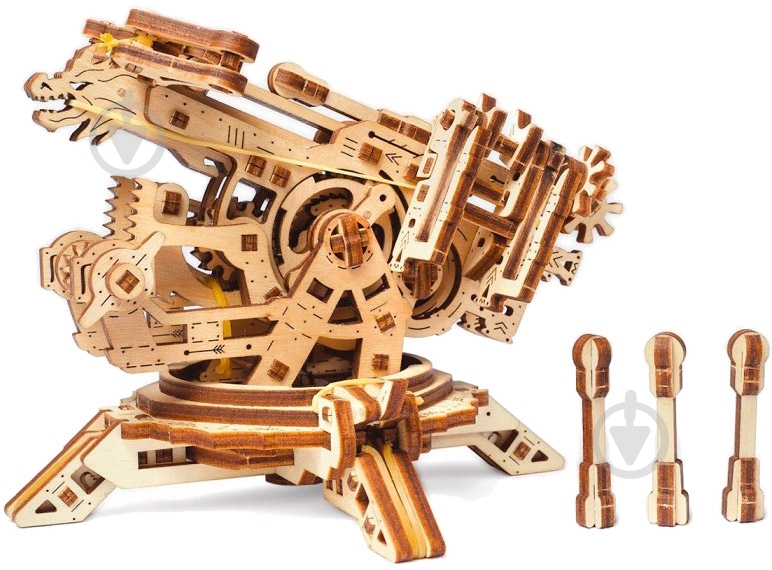 3D-конструктор Ukrainian Gears Башня-аркабалиста - фото 2 3D-конструктор Ukrainian Gears Башня-аркабалиста - фото 2